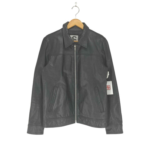 RALEIGH cow leather ジップアップレザージャケット メンズ M