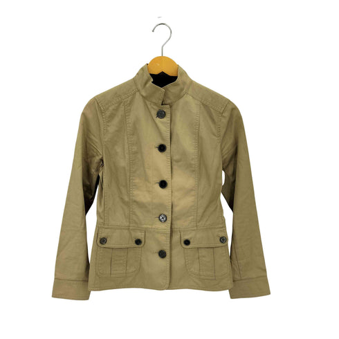 バーバリーロンドン BURBERRY LONDON スタンドカラージャケット レディース 38