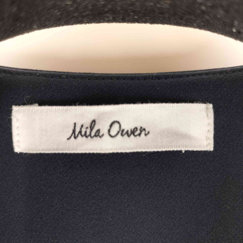 ミラオーウェン Mila Owen ノーカラージャケット レディース