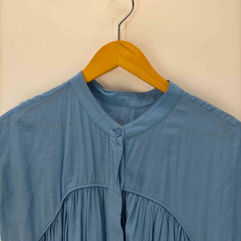 シンプリシテェ SIMPLICITE 24SS 2WAY ボイル ギャザー ワンピース レディース FREE