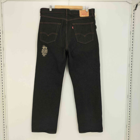 ステューシー Stussy Crispy Rinse jean Black/Brown メンズ W36L32