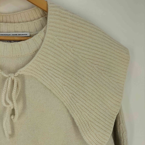 エフシーイー F/CE. LARGE COLLAR SWEATER ラージカラーセーター レディース FREE