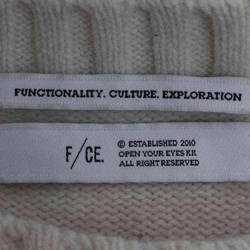 エフシーイー F/CE. LARGE COLLAR SWEATER ラージカラーセーター レディース FREE
