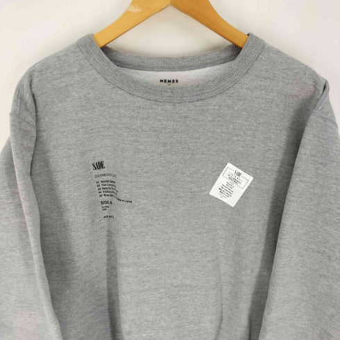 ネメス NEMES 20AW DIAMOND LIFE CREW NECK SWEAT メンズ JPN:M
