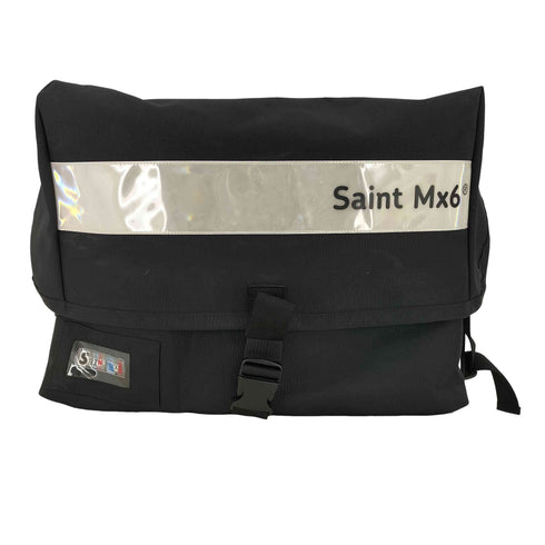 セントマイケル SAINT MICHAEL 23ss MESSANGER BAG BLACK メンズ