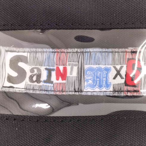 セントマイケル SAINT MICHAEL 23ss MESSANGER BAG BLACK メンズ