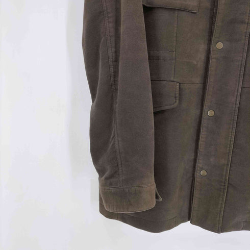 ダーバン DURBAN キルティングライナー 比翼ダブルジップ コットン M-65 フィールドジャケット レディース LL