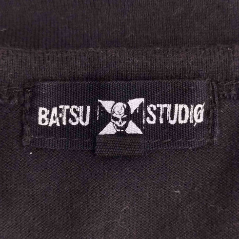 BATSU STUDIO 髑髏 プリントタンクトップ Y2K メンズ L