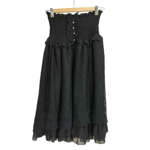 アクシーズファム axes femme 2WAY レーススカート レディース JPN:M