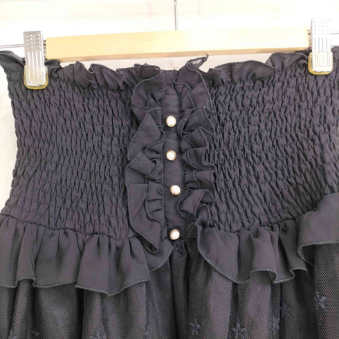 アクシーズファム axes femme 2WAY レーススカート レディース JPN:M
