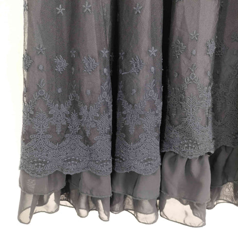 アクシーズファム axes femme 2WAY レーススカート レディース JPN:M