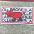 アルベロベロ OLLEBOREBLA オレボレブラ ブタさん 箔加工 アップリケ ビジュースパンコール装飾 フリルテープ ダブルジップ ロング ジップアップフーディー ジャケット レディース