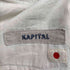 キャピタル KAPITAL KIRO HIRATA 初期 ウエスト 麻 リネン 切り替え ツイード 立体裁断 デニム ピエロ パンツ メンズ 0/XS