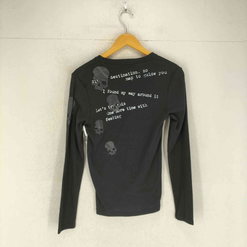 ジャックローズ JACKROSE Y2K ドクロ Vネックカットソー メンズ JPN:L