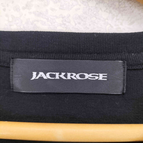 ジャックローズ JACKROSE Y2K ドクロ Vネックカットソー メンズ JPN:L