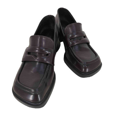チャールズアンドキース CHARLES&KEITH アシメトリック ペニーローファーミュール レディース JPN:37