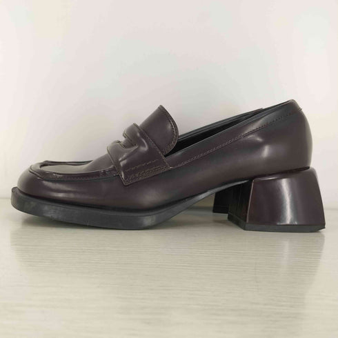 チャールズアンドキース CHARLES&KEITH アシメトリック ペニーローファーミュール レディース JPN:37