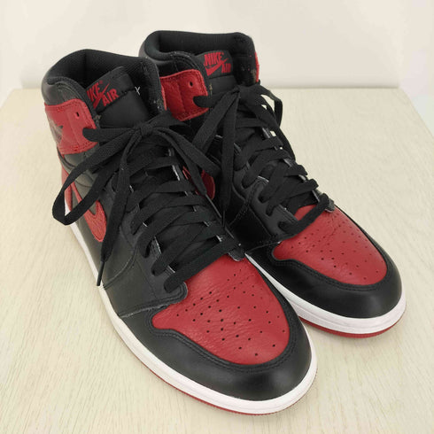 ジョーダンブランド JORDAN BRAND Air Jordan 1 Retro High OG Bred Banned 2016 メンズ JPN:27