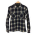 ロストコントロール LOST CONTROL Fly Front Wool Check Shirts JKT メンズ JPN:1