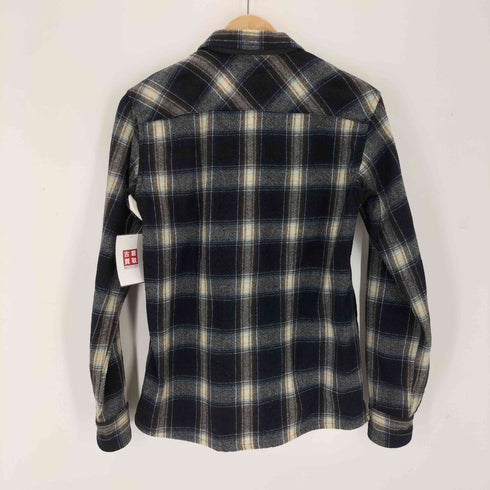 ロストコントロール LOST CONTROL Fly Front Wool Check Shirts JKT メンズ JPN:1