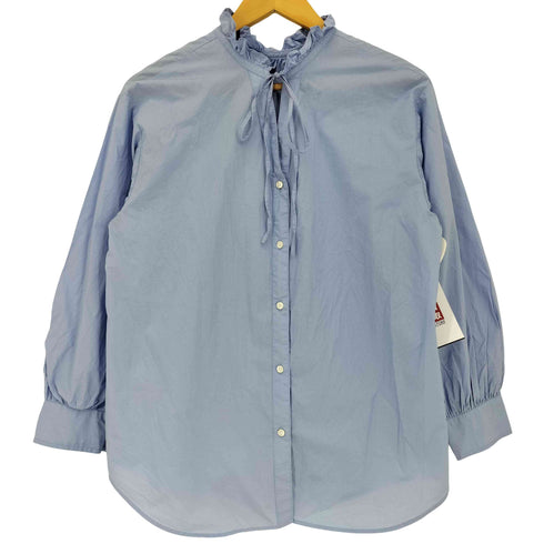 ジャーナルスタンダードレリューム JOURNAL STANDARD relume 25aw ハイカウントコットンスタンドカラー2way レディース FREE