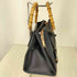 ロペ ROPE バンブーハンドル ジャバラミニバッグ 2way レディース