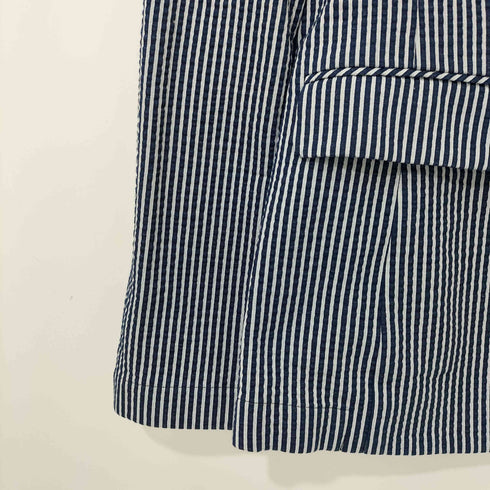 トゥモローランドコレクション TOMORROWLAND collection サッカーストライプ ピークドラペル ジャケット レディース JPN:36