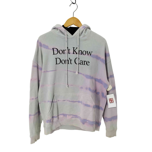 Ashley Williams Dont Know Dont Care タイダイ プルオーバー パーカー レディース import:L