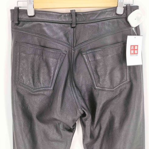トランスコンチネンツ TRANS CONTINENTS 牛革 レザーパンツ メンズ 3