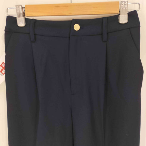 エニィスィス anySiS リネンライクポリエステル テーパードパンツ レディース JPN:1