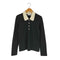 アダムエロペ Adam et Rope FEMME 25SS ロングスリーブポロシャツ レディース FREE