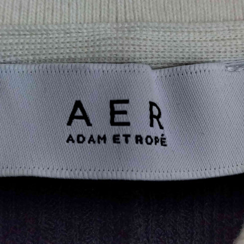アダムエロペ Adam et Rope FEMME 25SS ロングスリーブポロシャツ レディース FREE