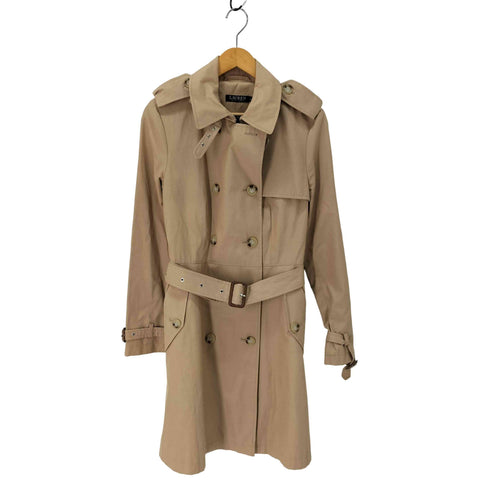 ローレンラルフローレン LAUREN RALPH LAUREN トレンチコート 裏地総柄 レディース import:M