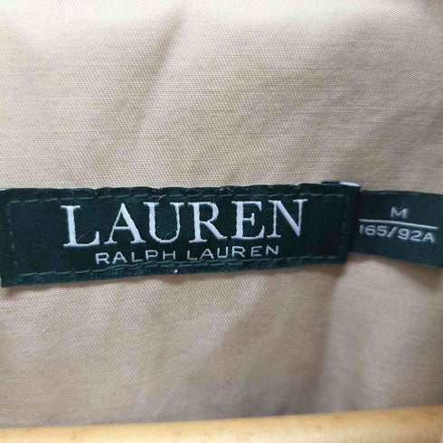 ローレンラルフローレン LAUREN RALPH LAUREN トレンチコート 裏地総柄 レディース import:M