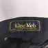 KING MOB Y2K シンチバック レオパード ストレートデニム メンズ W32 L34