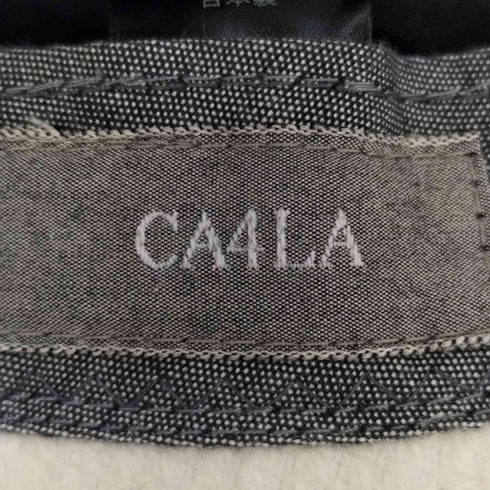 カシラ CA4LA ロゴチャーム ウール混 バケットハット レディース