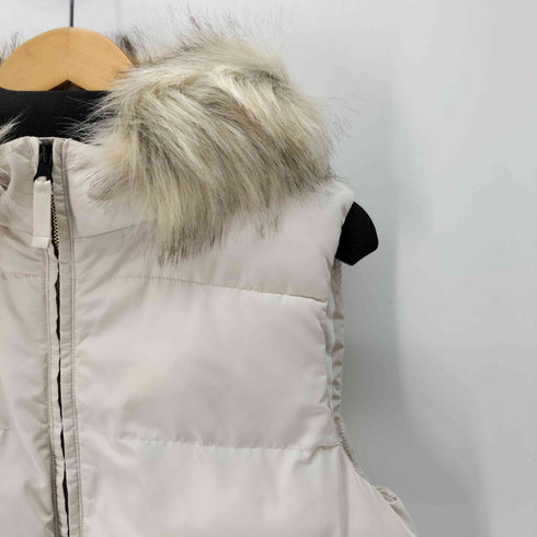 ギャップ Gap PRIMALOFT OCPUFFER VEST ファー付 中綿 ベスト yk レディース import:L