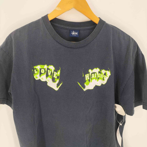 ステューシー Stussy 00S LOVE HAIGHT Knuckle Headz プリント S/S Tシャツ メンズ import:L