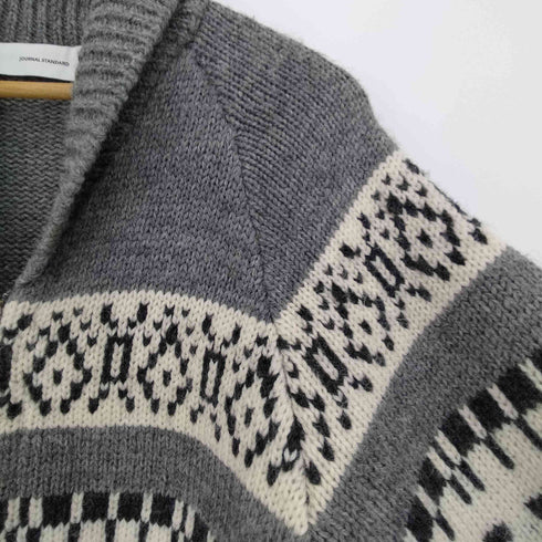 ジャーナルスタンダード JOURNAL STANDARD 22awカウチンニットブルゾン レディース FREE