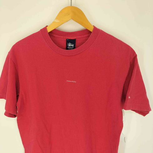 ステューシー Stussy 90S 中期タグ ロゴプリント S/S Tシャツ メンズ import:M