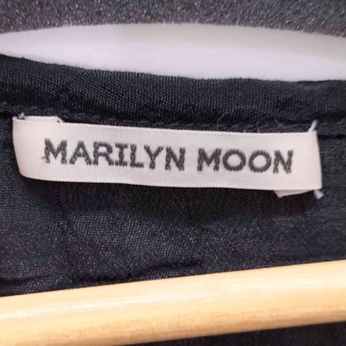 マリリンムーン MARILYN MOON レーヨン混 ビーズ ワンピース レディース