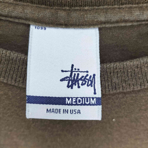 ステューシー Stussy 00S 銀タグ ロゴプリント S/S Tシャツ メンズ import:M