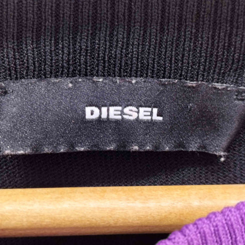 ディーゼル DIESEL カット加工 リブ ニット ワンピース レディース import:XS