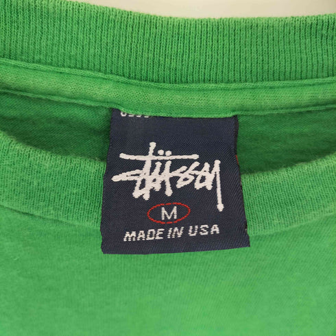 ステューシー Stussy 90S ロゴプリント S/S Tシャツ メンズ import:M