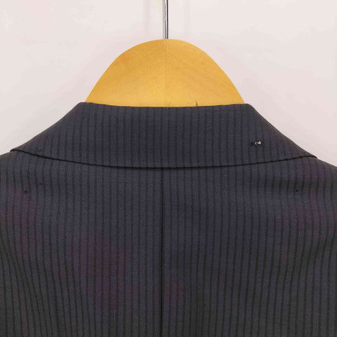 ドーメイル DORMEUIL イングランド製 3B ストライプ ウール テーラードジャケット メンズ
