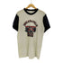 80-90s シングルステッチ ラバープリント INDIANAPOLIS クルーネック半袖Tシャツ メンズ