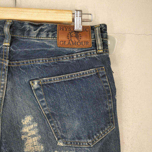 ヒステリックグラマー HYSTERIC GLAMOUR VR加工スタッズデニム 赤耳 メンズ 32