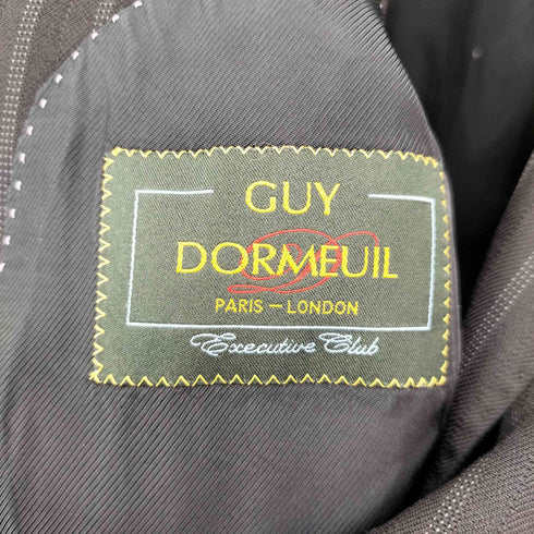ドーメイル DORMEUIL ストライプ ウール 2B テーラードジャケット 1タック スラックス スーツセットアップ メンズ 94