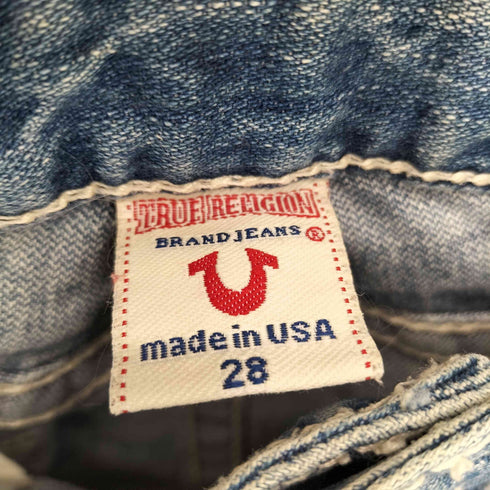 トゥルーレリジョン TRUE RELIGION USA製 JOEY BIG T フレアパンツ レディース 28