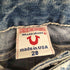 トゥルーレリジョン TRUE RELIGION USA製 JOEY BIG T フレアパンツ レディース 28